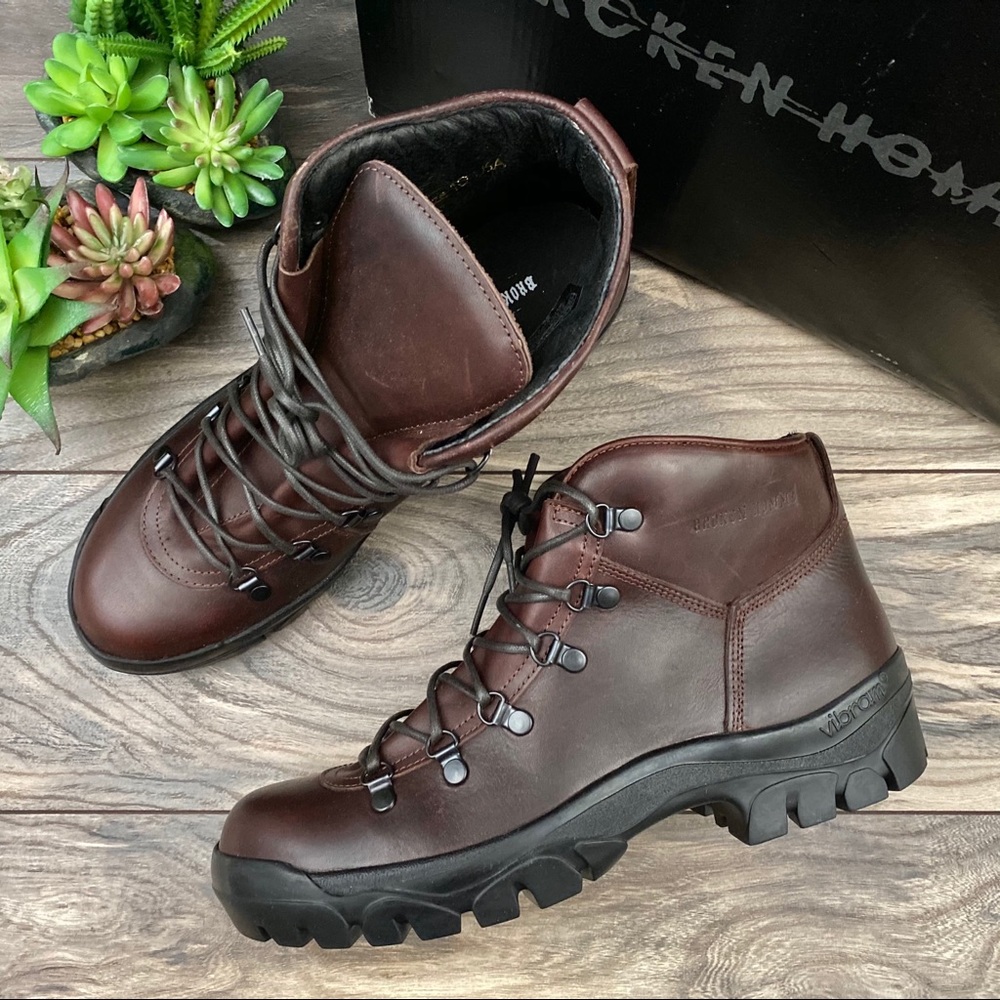 NIB Broken Homme Weber Desert Combat Leather Boot - Picture 4 of 12